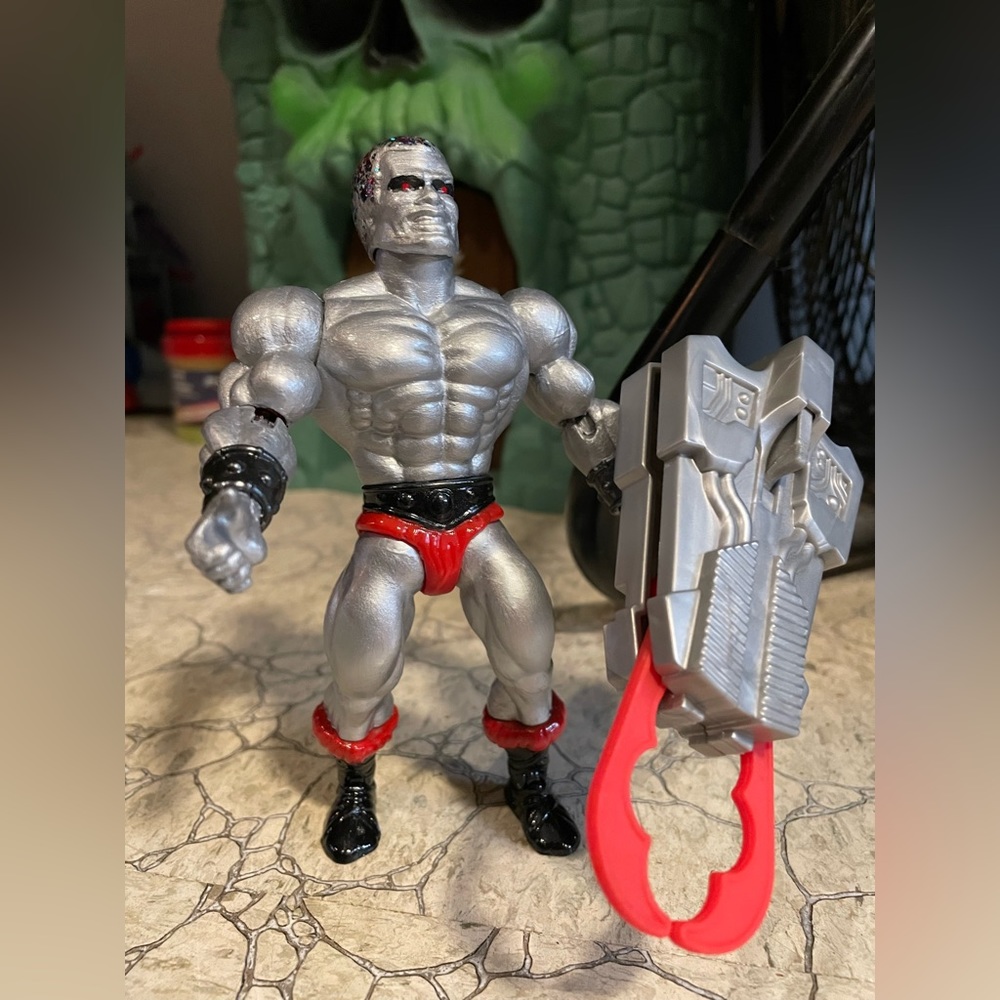 🩸 Terminator X Clamp Champ MOTU Custom Action Figure Cowabunga Customz 🩸